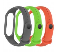 Ремінець до фітнес браслета Armorstandart комплект 3шт Xiaomi Mi Band 7/6/5 New Style Ditsy (ARM75070)