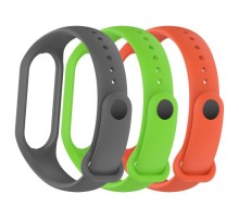 Ремінець до фітнес браслета Armorstandart комплект 3шт Xiaomi Mi Band 7/6/5 New Style Ditsy (ARM75070)