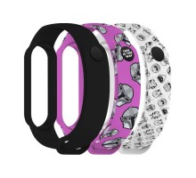 Ремінець до фітнес браслета Armorstandart комплект 3шт Xiaomi Mi Band 7/6/5 This-is-the-Way Dark Lord (ARM77046)