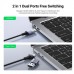 Перехідник USB/USB-C to HDMI 4K/60Hz Ugreen (40189)