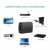 Перехідник HDMI F to HDMI F 4K 60Hz black Ugreen (20107)