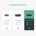 Перехідник HDMI F to HDMI F 4K 60Hz black Ugreen (20107)