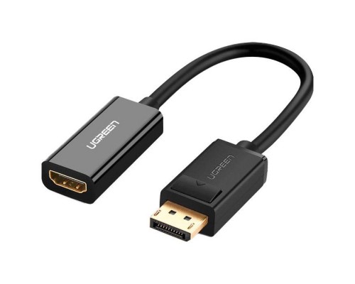 Перехідник Display Port M to HDMI F 1080P black Ugreen (40362)