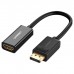 Перехідник Display Port M to HDMI F 1080P black Ugreen (40362)