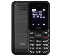 Мобільний телефон 2E S180 2024 Black (694743653885)