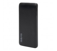 Батарея універсальна GEAR 10000mAh, 10W, USB-TypeC, 2*USB-A, Micro-USB, black (SL10)
