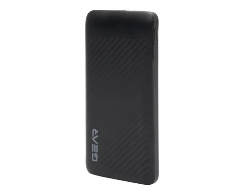Батарея універсальна GEAR 10000mAh, 10W, USB-TypeC, 2*USB-A, Micro-USB, black (SL10)