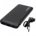Батарея універсальна GEAR 10000mAh, 10W, USB-TypeC, 2*USB-A, Micro-USB, black (SL10)