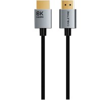Кабель мультимедійний HDMI M to HDMI M 2.0m V2.1 8K60Hz Cabletime (CA915910)