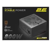 Блок живлення 2E 800W Stable Power Pro ATX3.1 GEN5.0 (2E-ST800BRII-120)