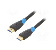 Кабель мультимедійний HDMI M to HDMI M 1.0m 4K60Hz black Vention (AAGBF)