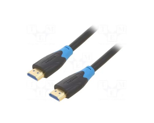 Кабель мультимедійний HDMI M to HDMI M 1.0m 4K60Hz black Vention (AAGBF)