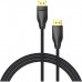 Кабель мультимедійний DisplayPort M to DisplayPort M 2.0m 8K60Hz black Vention (HCCBH)