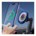 Універсальний автотримач Essager Arpege 15W Magnetic Wirless Car Charger with Phone Holder Function (Rotate Version) Black (EZJCX-GY01B-Z)