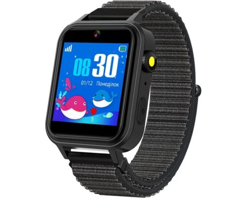 Смарт-годинник Amigo GO10S Pro WIFI Чорний Смарт-годинник для дітей (1182491)