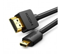 Кабель мультимедійний HDMI M to HDMI micro M 2.0m 4K black Ugreen (30103)