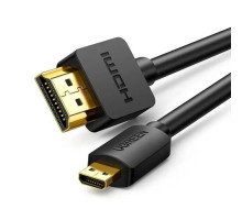 Кабель мультимедійний HDMI M to HDMI micro M 2.0m 4K black Ugreen (30103)