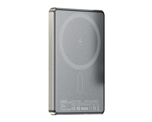 Батарея універсальна Essager 5000mAh Cross-border magnetic 20W PD QC/3.0 (EDY5K-YJ0A-Z)