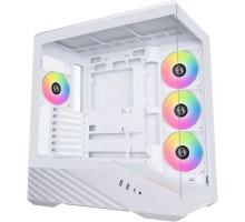 Корпус для ПК Lian Li V100R case with pre-installed four 120mm RGB PWM fan, White (G99.V100RW.01)