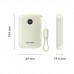 Батарея універсальна Vention 10000mAh 22,5W Fast Charging, USB-A, 2xUSB-C Beige (FKAN0-C)