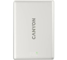Батарея універсальна Canyon 10000mAh OnPower 511 PD20W Magnetic wireless MagSafe Grey (CNS-CPB511G)
