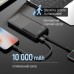 Батарея універсальна ColorWay 10 000 mAh PD/22.5W, QC/3.0, LCD, Black (CW-PB100LPB3BK-PDD)