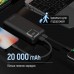 Батарея універсальна ColorWay 20 000 mAh Optimal Power PD/22.5W, QC/3.0, Black (CW-PB200LPB5BK-PDD)