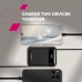 Батарея універсальна Canyon 10000mAh OnPower 104 PD/20W, QC/22.5W built-in cable Black (CNS-CPB104B)