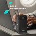 Батарея універсальна Canyon 10000mAh OnPower 104 PD/20W, QC/22.5W built-in cable Black (CNS-CPB104B)