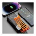 Батарея універсальна Dudao K6Pro+ 20000mAh 10W with USB-C/Lightning/MicroUSB/USB-A cables (6977196682393)