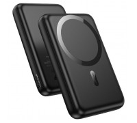 Батарея універсальна HOCO 10000mAh Grace PD/20W Magnetic Black (J141 / 714984)