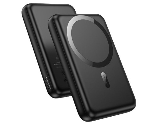 Батарея універсальна HOCO 10000mAh Grace PD/20W Magnetic Black (J141 / 714984)