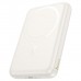 Батарея універсальна HOCO 10000mAh Grace PD/20W Magnetic White (J141 / 714985)
