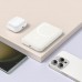 Батарея універсальна HOCO 10000mAh Grace PD/20W Magnetic White (J141 / 714985)