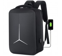 Рюкзак для ноутбука Voltronic 15.6", TT-2020-2B, Nylon, Polyester, Oxford, Black, USB (TT-2020-2B)