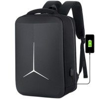 Рюкзак для ноутбука Voltronic 15.6", TT-2020-2B, Nylon, Polyester, Oxford, Black, USB (TT-2020-2B)