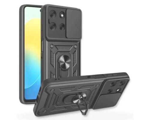 Чохол до мобільного телефона BeCover Military Motorola Moto G56 Black (715036)
