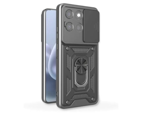 Чохол до мобільного телефона BeCover Military Motorola Moto G86 Black (715037)