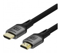 Кабель мультимедійний HDMI M to HDMI M 2.0m V2.1 8K black ColorWay (CW-CBHD088-BK)