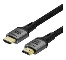 Кабель мультимедійний HDMI M to HDMI M 2.0m V2.1 8K black ColorWay (CW-CBHD088-BK)