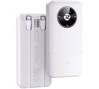 Батарея універсальна Remax 20000mAh, 22.5W, Black (RPP-38 / 45364 / White)