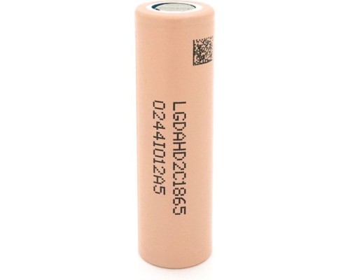 Акумулятор 18650 2100mAh, 25A, 4.2/3.7/2.5V, Beige LG (LGDAHD2C1865)