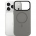 Чохол до мобільного телефона BeCover FIBRA ArcLine MagSafe Apple iPhone 17 Pro Gray (715384)