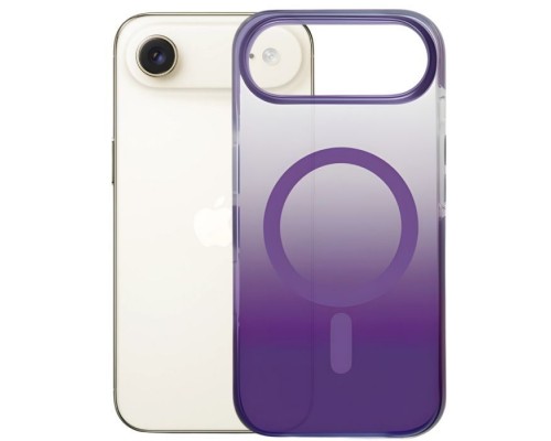 Чохол до мобільного телефона BeCover FIBRA Shock-Proof MagSafe Apple iPhone 17 Air Deep Purple (715453)