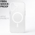 Чохол до мобільного телефона BeCover FIBRA Shock-Proof MagSafe Apple iPhone 17 White (715448)