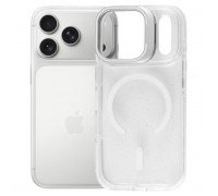 Чохол до мобільного телефона BeCover FIBRA Star Shine MagSafe Apple iPhone 17 Pro Max White (715438)