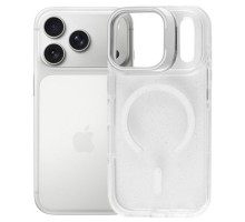 Чохол до мобільного телефона BeCover FIBRA Star Shine MagSafe Apple iPhone 17 Pro Max White (715438)