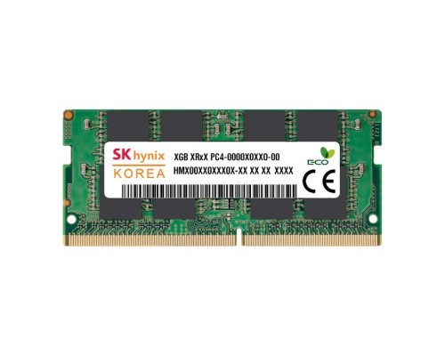 Модуль пам'яті для ноутбука SoDIMM DDR4 16GB 3200 MHz Hynix (HMA82GS6CJR8N-XN)