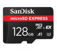 Карта пам'яті SanDisk 128GB microSDXC class 10 UHS-I U3 A1 Express (SDSQXFN-128G-GN4NN)