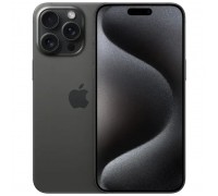 Мобільний телефон Apple iPhone 15 Pro Max 256Gb Black Titanium (Grade B) USED (iP15PM25BkT_B)